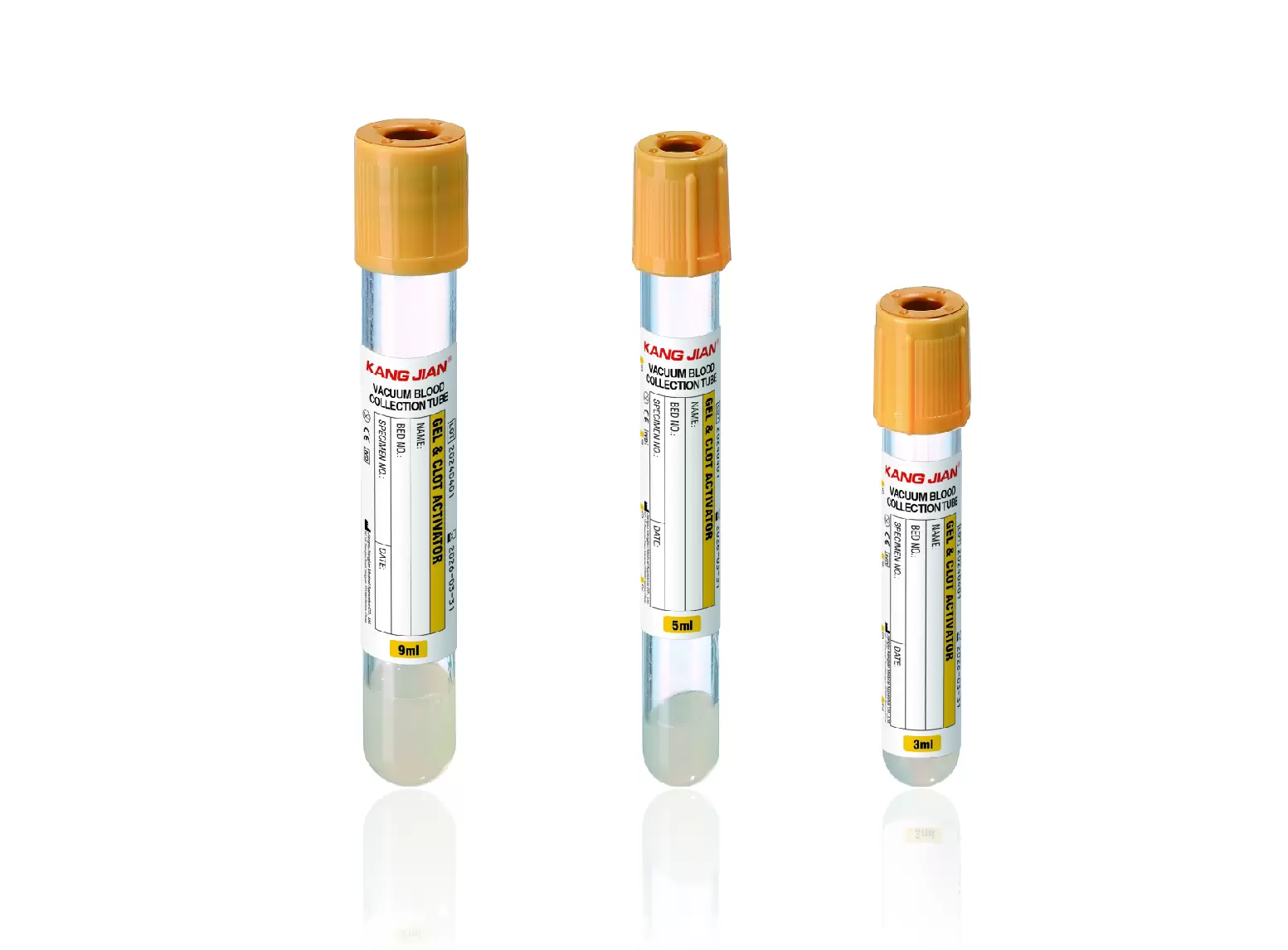 ống kích hoạt cục máu đông dạng gel