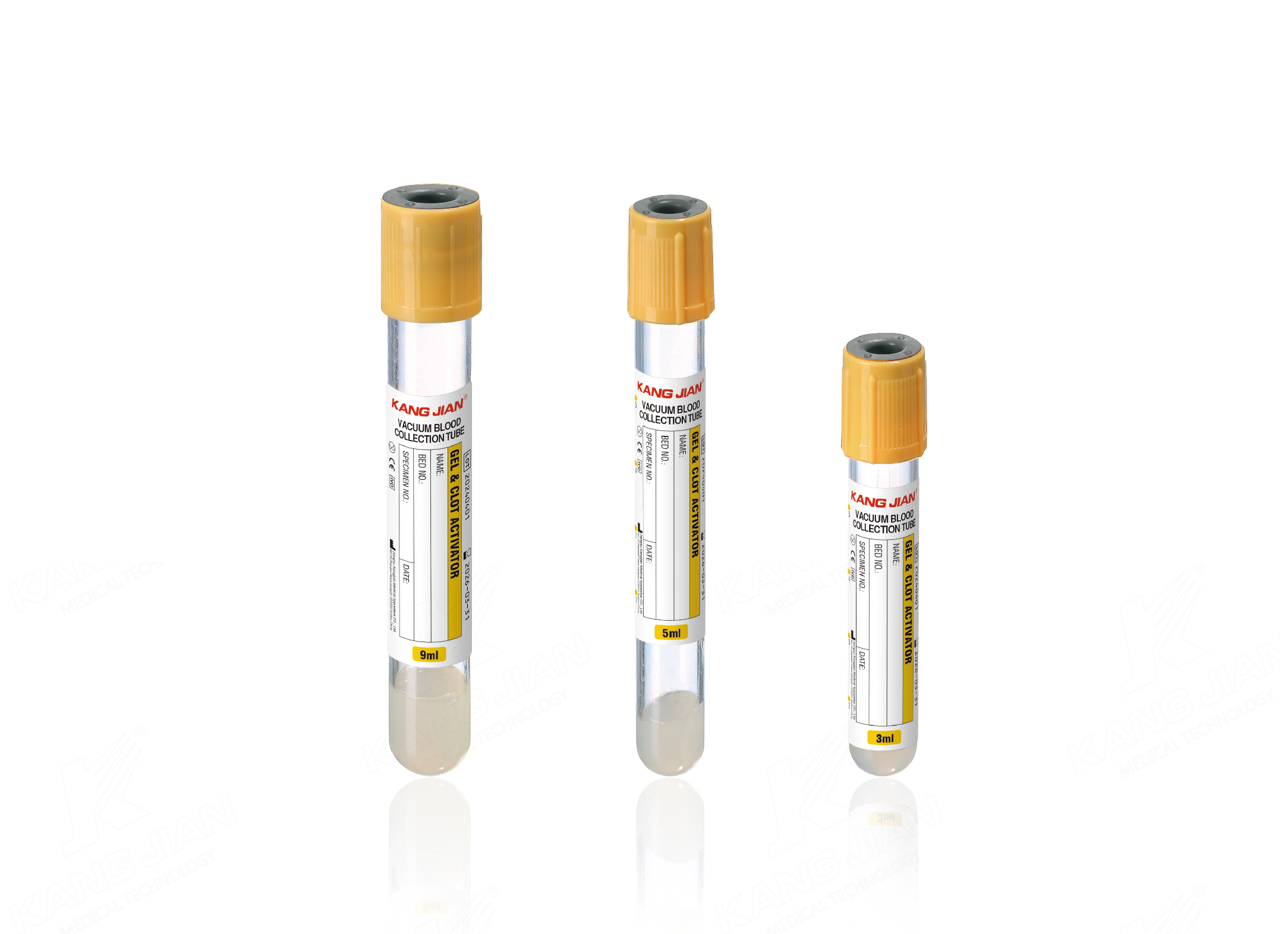 Ống k&iacute;ch hoạt gel &amp; cục m&aacute;u đ&ocirc;ng