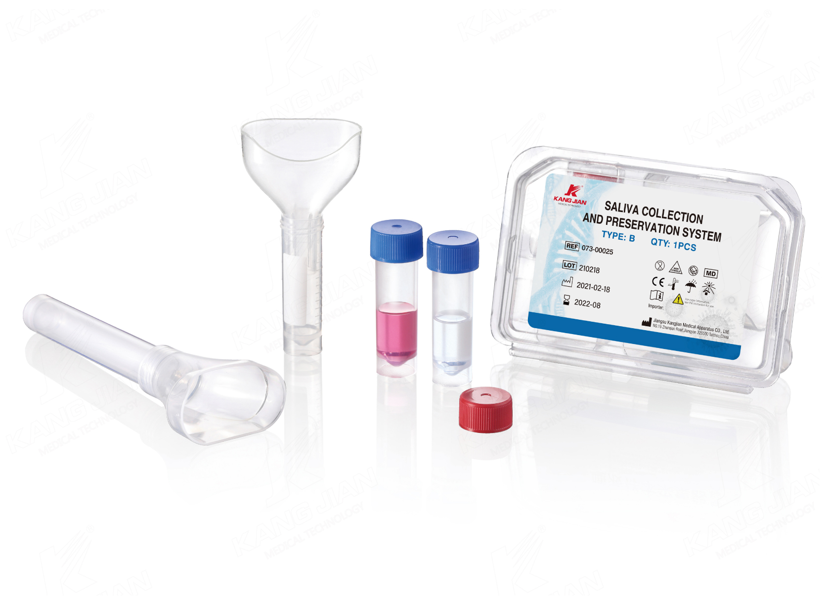 Bộ lấy mẫu DNA nước bọt (đờm)