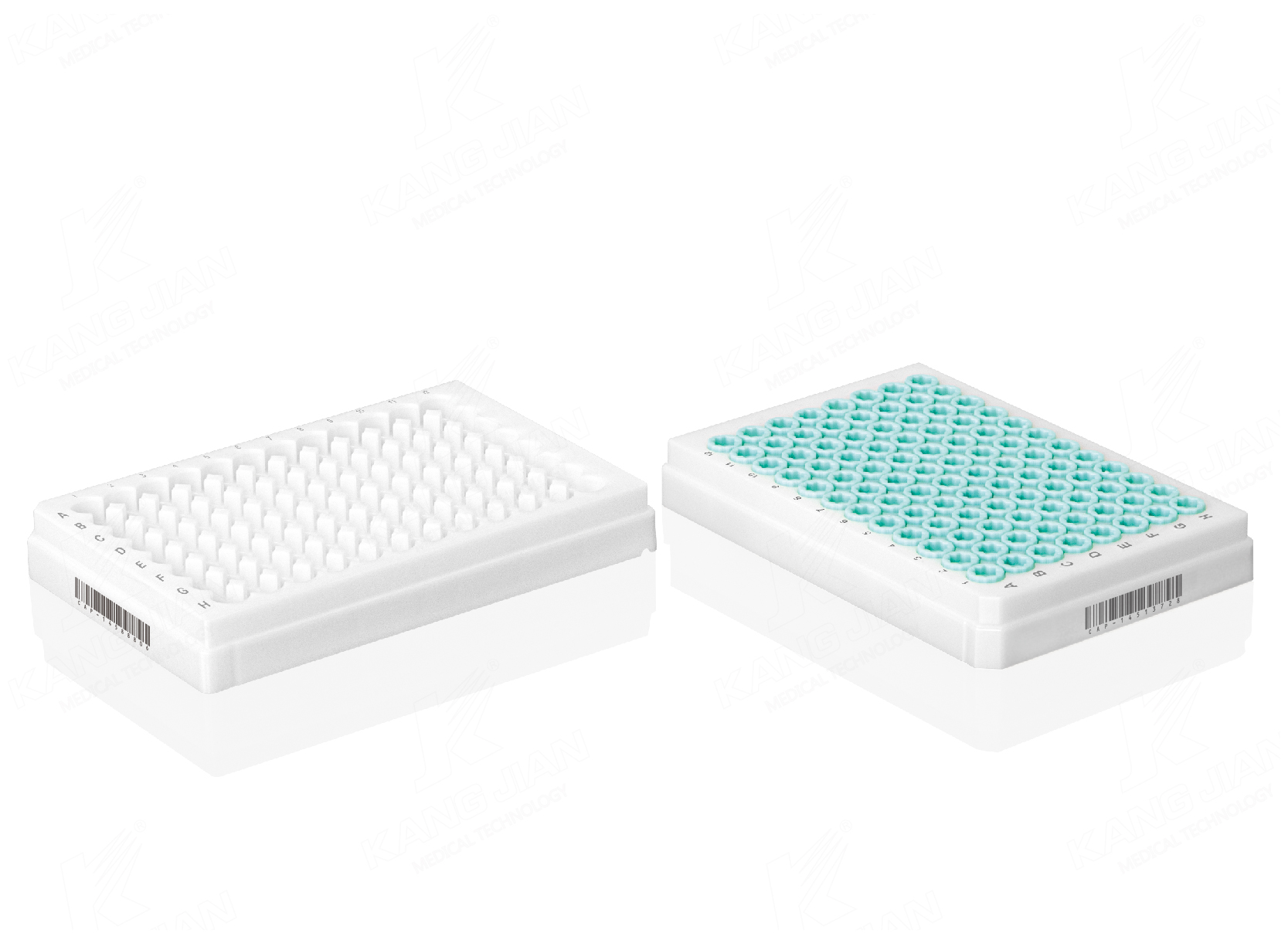 Gi&aacute; đỡ nắp ống 96 giếng SBS