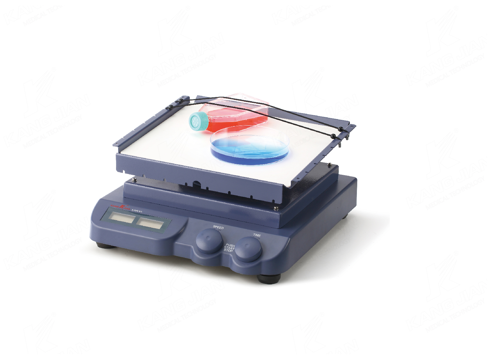 M&aacute;y trộn rung 3D kỹ thuật số KJMR-VA